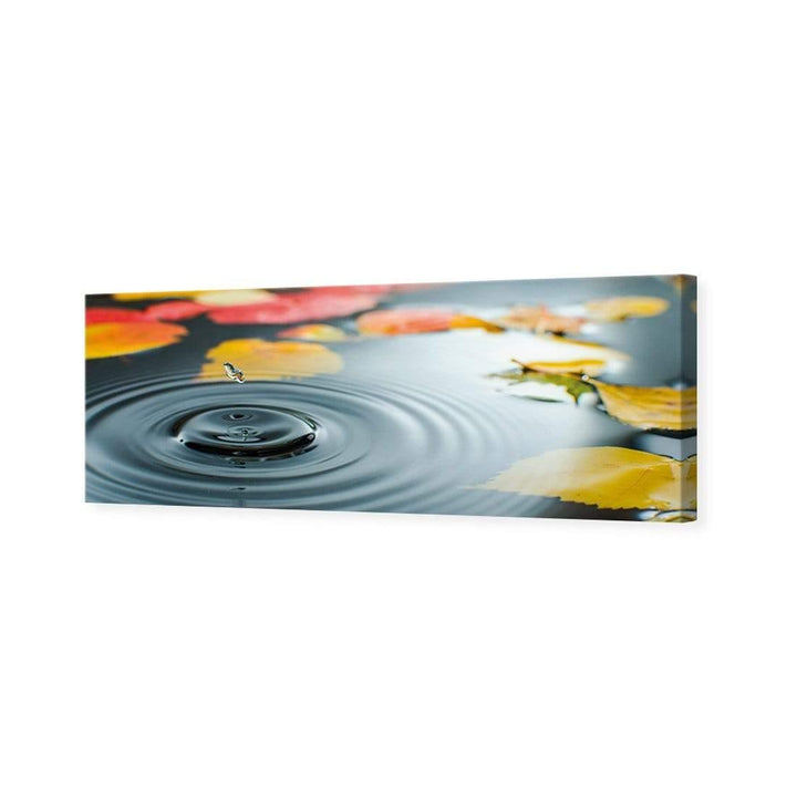 Droplet on Lily Pond, Original (long) Wall Art