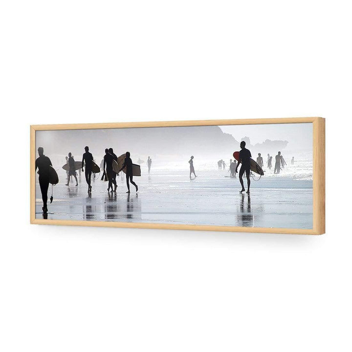 Surfers in the Mist, Original (long) Wall Art
