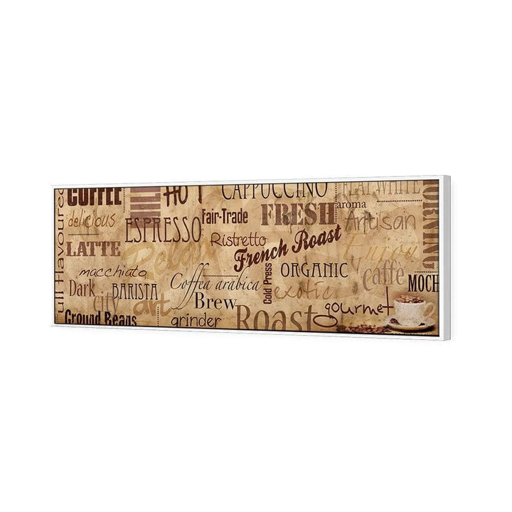 Coffee Montage, Antique (Long) Wall Art