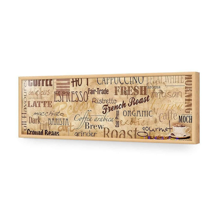 Coffee Montage, Antique (Long) Wall Art