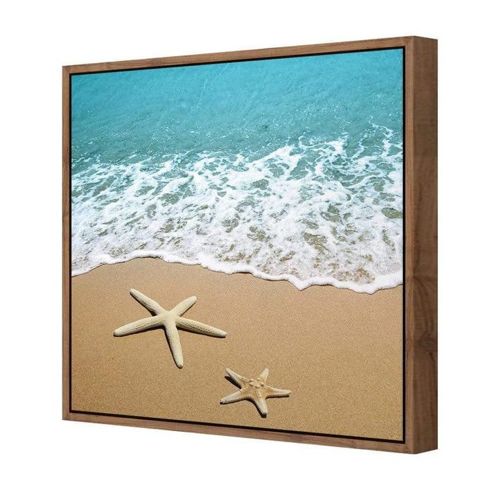 Starfish Beach (square) Wall Art