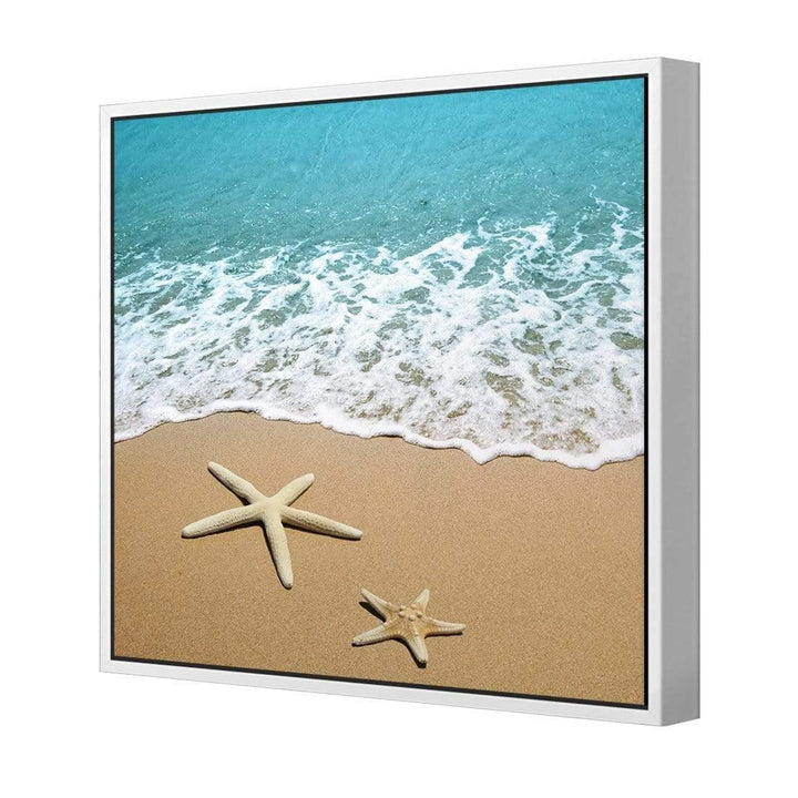 Starfish Beach (square) Wall Art