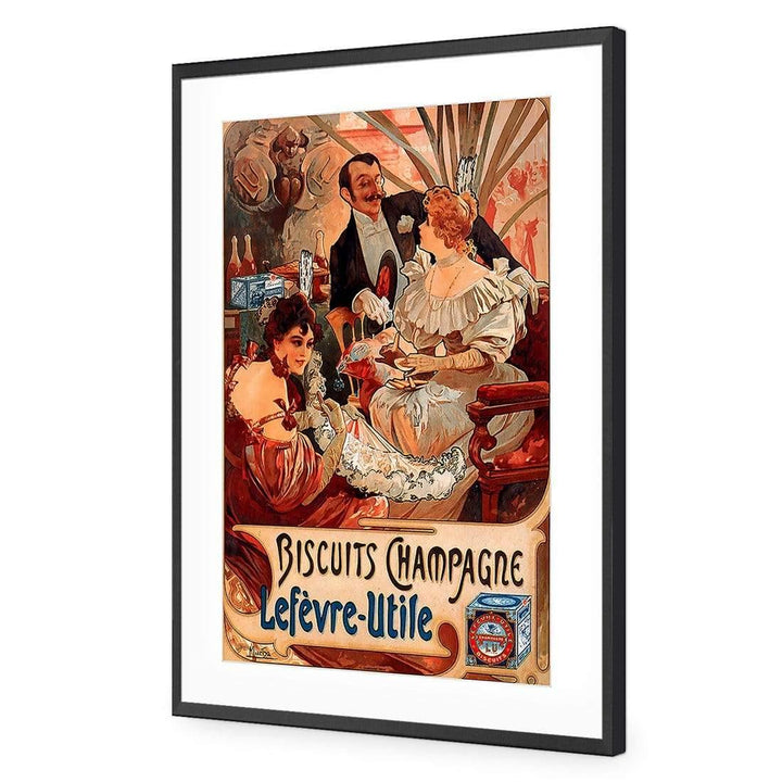 Biscuits, Lefevre Utile 2 By Alphonse Mucha Wall Art