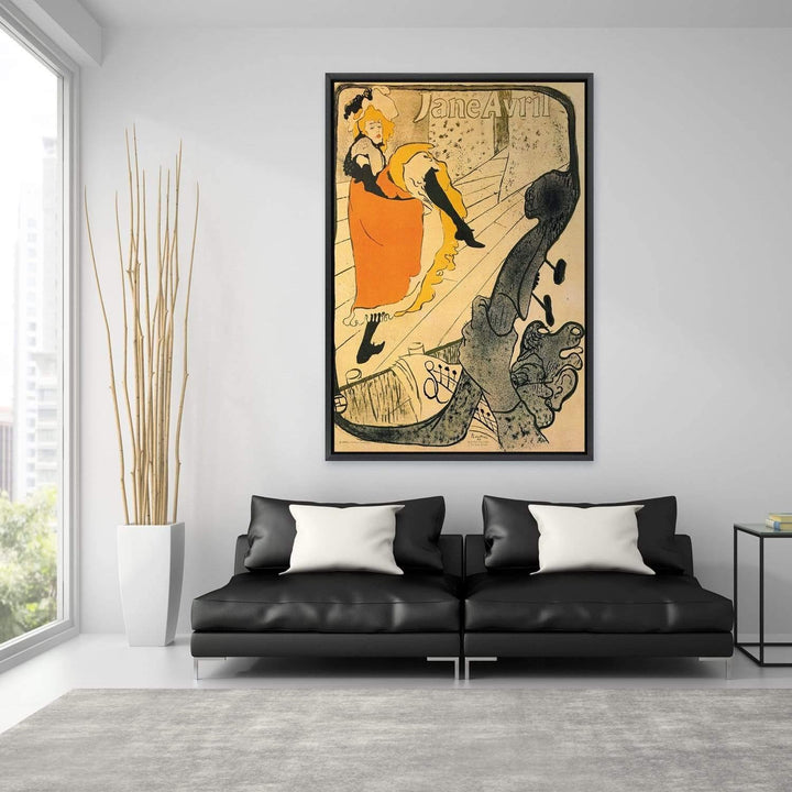 Jane Avril By Toulouse-Lautrec Wall Art