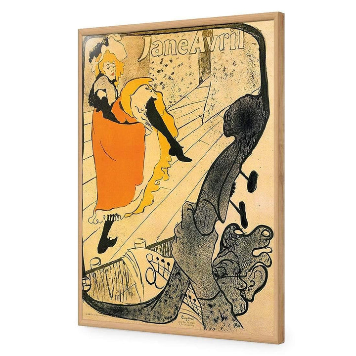 Jane Avril By Toulouse-Lautrec Wall Art