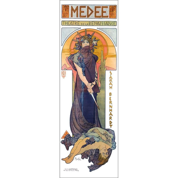 Medea By Alphonse Mucha Wall Art