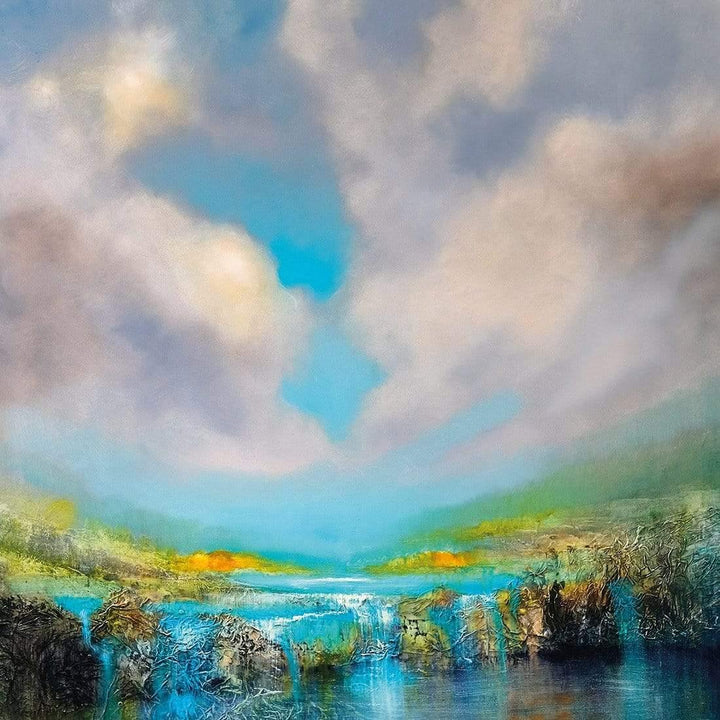 Waterfall Gorge by Annette Schmucker Wall Art