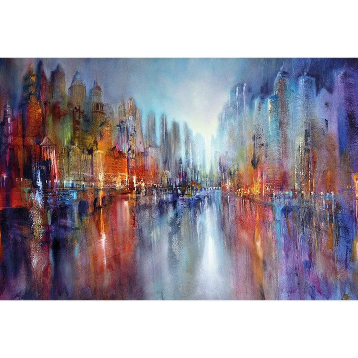 City on the River by Annette Schmucker Wall Art
