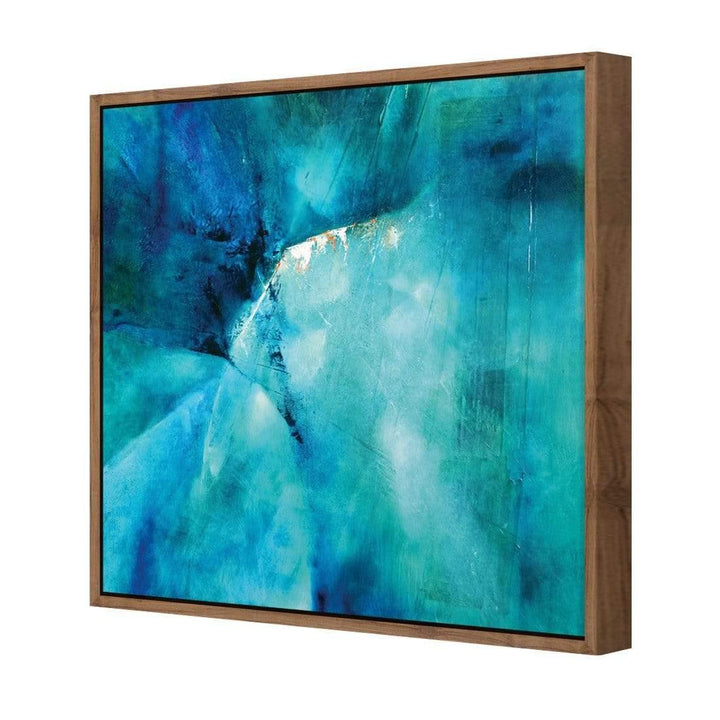Turquoise Refraction by Annette Schmucker Wall Art