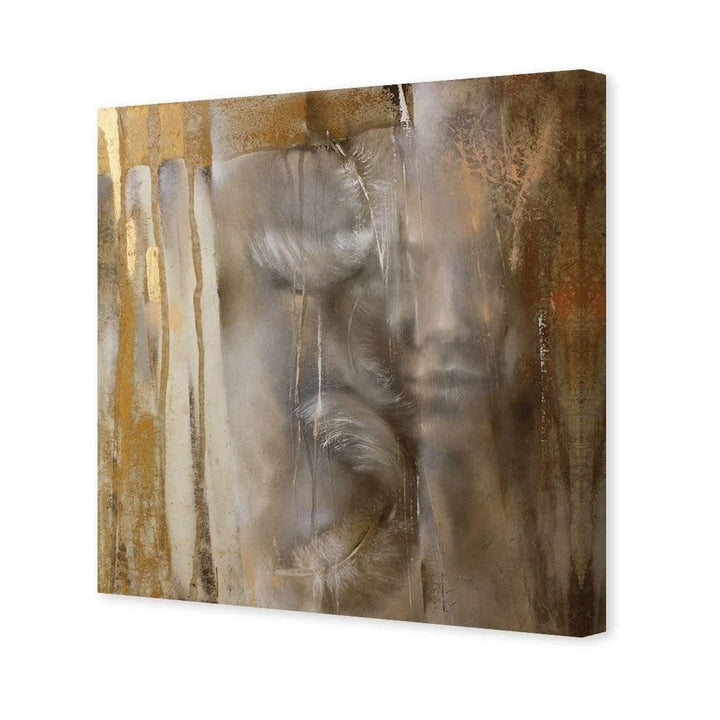 Cora with Feathers by Annette Schmucker Wall Art