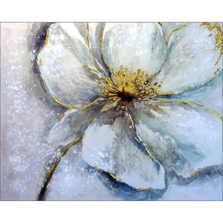 Floral Acrylic Hand Painted Canvas - 125x100 cm Wall Art