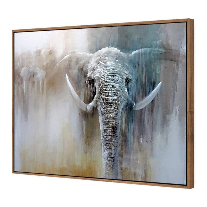 Elephant Acrylic Hand Painted Canvas - 125x100 cm Wall Art