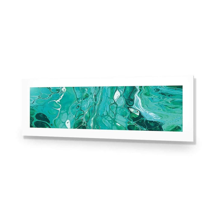 Life is a Mystery Emerald (Long) Wall Art