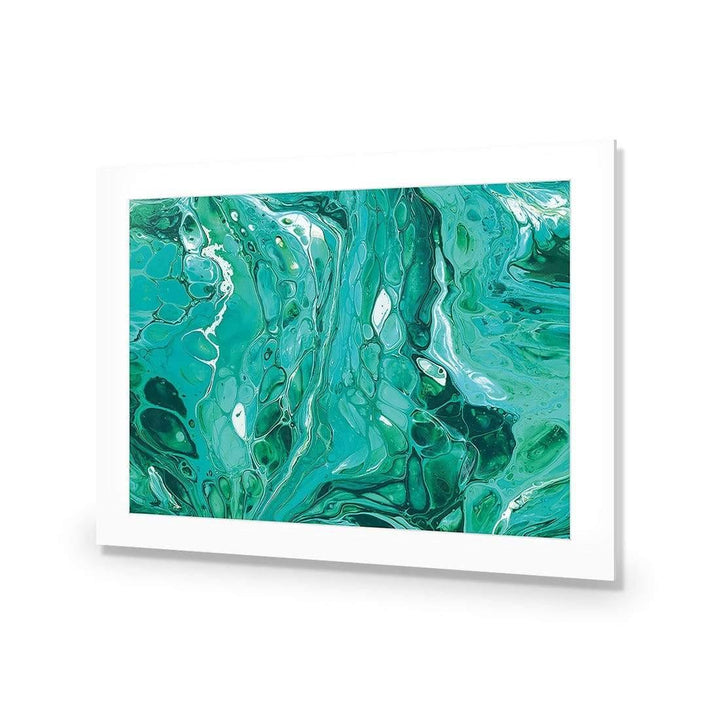 Life is a Mystery Emerald (Rectangle) Wall Art