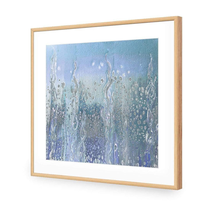 Frost on a Window (Square) Wall Art