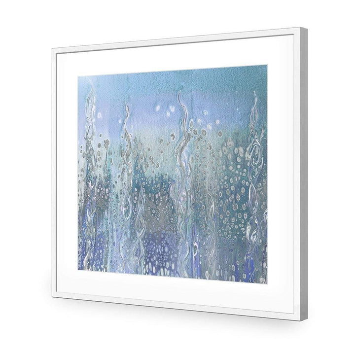 Frost on a Window (Square) Wall Art