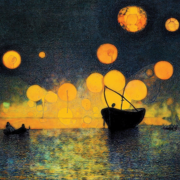 Lanterns Over The Water