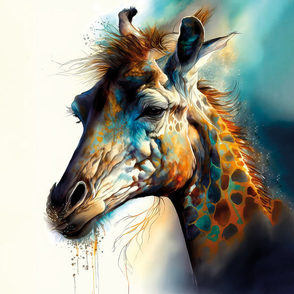Giraffe Portrait I