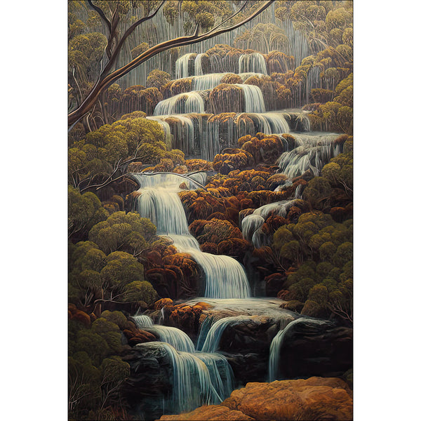 Tranquil Waterfall