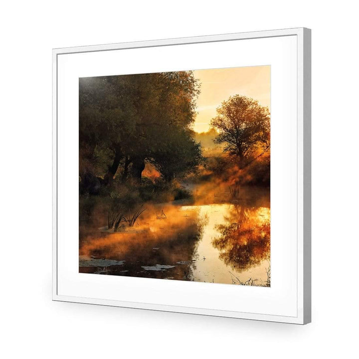 When Nature Paints with Light By Jimbi (square) Wall Art