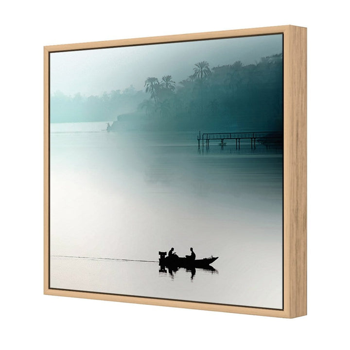Sunrise on the Nile By Piet Flour (square) Wall Art