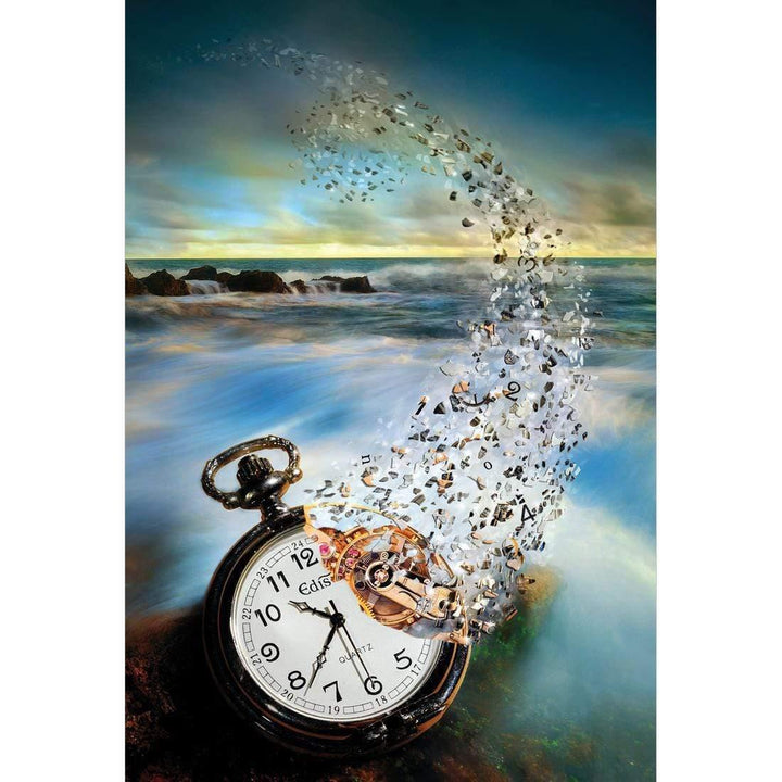 The Vanishing Time By Sandy Wijaya Wall Art