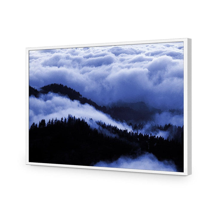 Blue clouds By Bror Johansson Wall Art