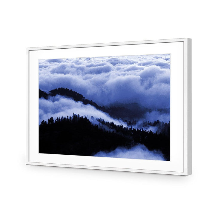 Blue clouds By Bror Johansson Wall Art